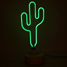 Lámpara de Neón Cactus