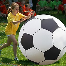 Balón Hinchable de Fútbol Gigante