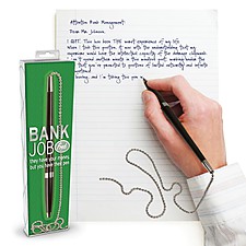 Bolígrafo de Banco 
