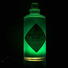 Lámpara botella de poción mágica de Harry Potter