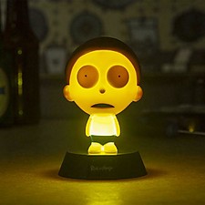 Lámpara con forma de Morty de Rick & Morty