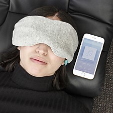 Antifaz para dormir con auriculares Bluetooth