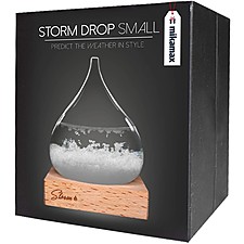 Storm Glass: el predictor del tiempo de cristal pequeño