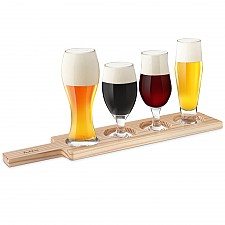 Set de copas de cerveza de diferentes tipos