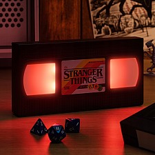Lámpara de Stranger Things con forma de VHS
