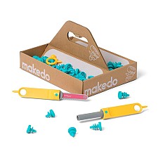 Makedo: Kit de 50 piezas para construir con cartón