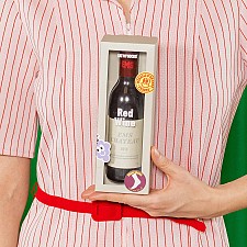 Calcetines originales en forma de botella de vino