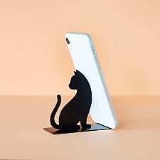Soporte para smartphone gatito