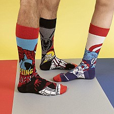 Pack de calcetines Marvel Los Vengadores