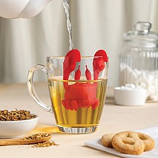 Infusor de té en forma de cangrejo