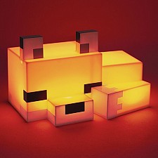 Lámpara Minecraft en forma de zorro