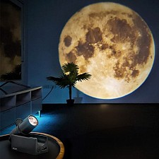 Mini proyector de la luna y el planeta Tierra