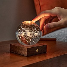 Bola de cristal con luz
