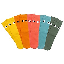 Pack de 5 calcetines originales con ojitos