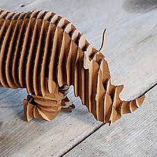 Rinoceronte de Cartón 