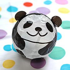 Globo de Papel Oso Panda