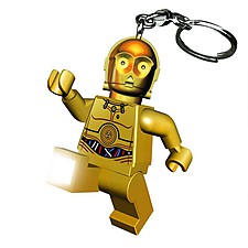 Llavero Linterna C3PO de LEGO