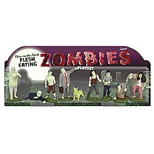 Figuritas de Zombies Fluorescentes