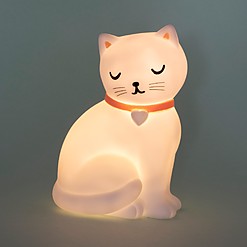 Luz de noche con forma de gatito