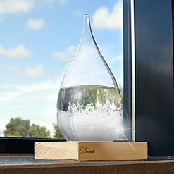 Storm Glass: el predictor del tiempo de cristal grande