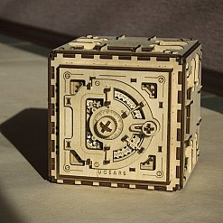 Kit de construcción de una caja fuerte de madera