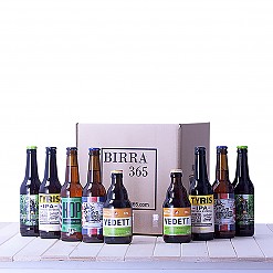 BIRRA 365. Pack de 9 cervezas artesanas IPA (5 diferentes)