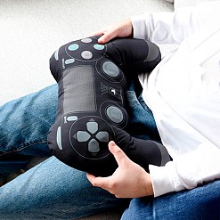 Cojín PlayStation con forma de mando