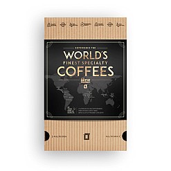 Caja de regalo con los mejores cafés del mundo. 25 bolsitas