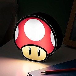 Lamparita con forma de seta de Super Mario