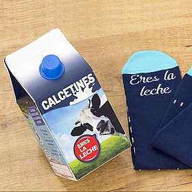 Calcetines originales ¡Eres la leche! .