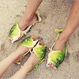 Sandalias con forma de pez para ir a la última moda :')
