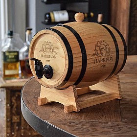 Multiplicación Aparador Honorable Barril de madera para servir vino o whisky. Curiosite