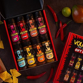 Volcano: Set de 8 salsas picantes
