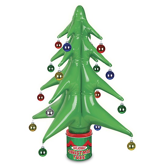 Un árbol de Navidad de emergencia (adornos no incluidos)