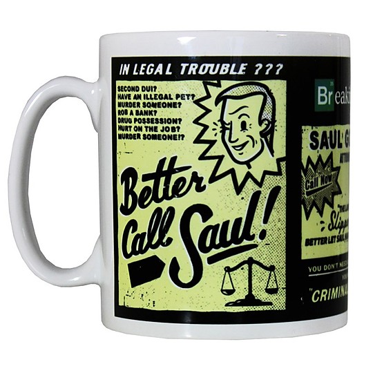 La taza de Breaking Bad dedicada a Saul Goodman