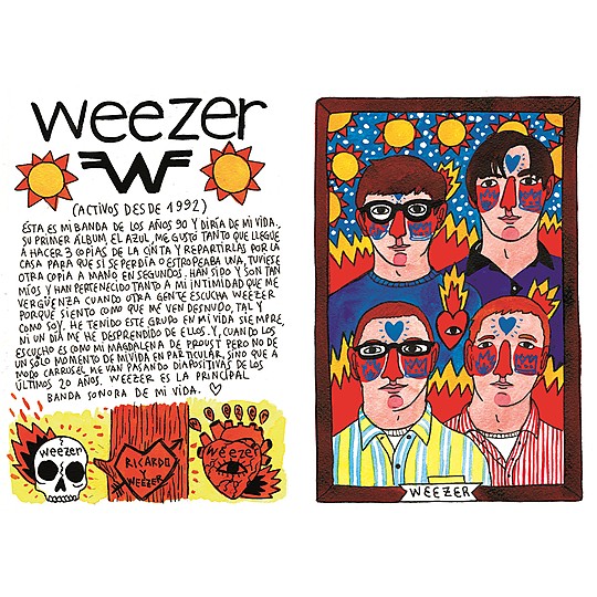 Weezer no podía faltar en esta historia