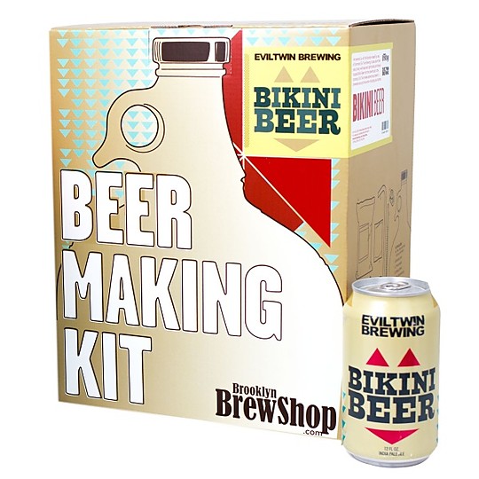 Un kit para preparar cerveza en casa
