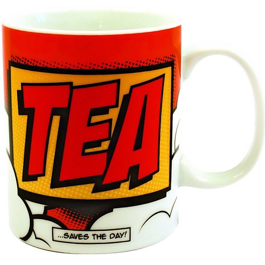 Una taza de té para amantes del pop art