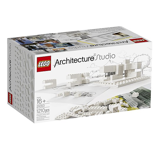 Incluye 1.210 ladrillos LEGO blancos y transparentes