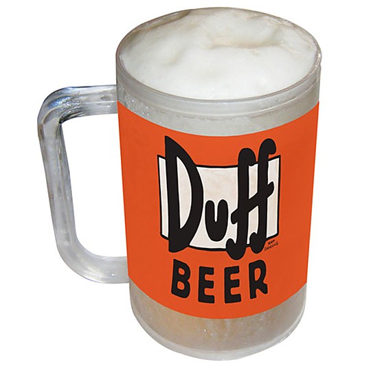 El logo de Duff Beer honra a cualquier cerveza