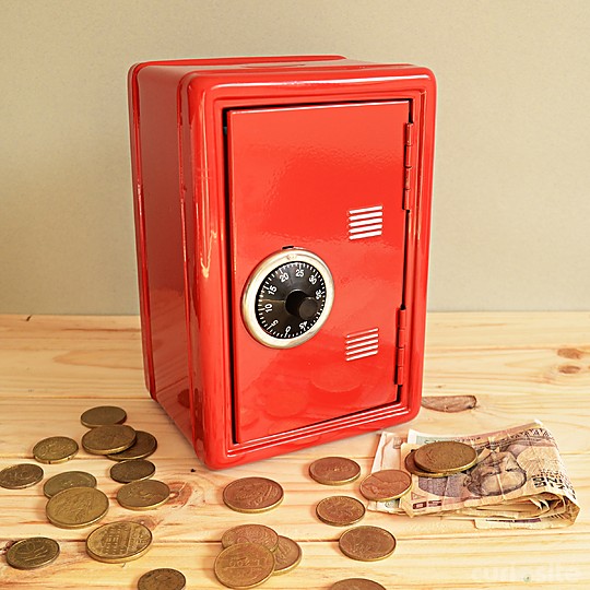Una mini caja fuerte para tus ahorros y tus secretos