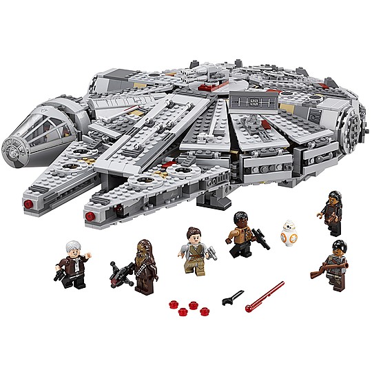 El Millennium Falcon en la versión de LEGO Star Wars