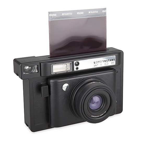 Usa la película Fujifilm Instax Wide Film