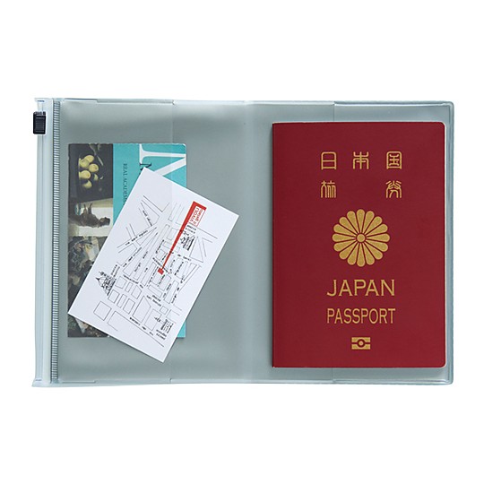 La funda para pasaporte de diseño japonés