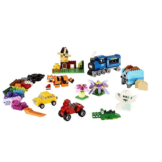Incluye ladrillos LEGO en 35 colores diferentes