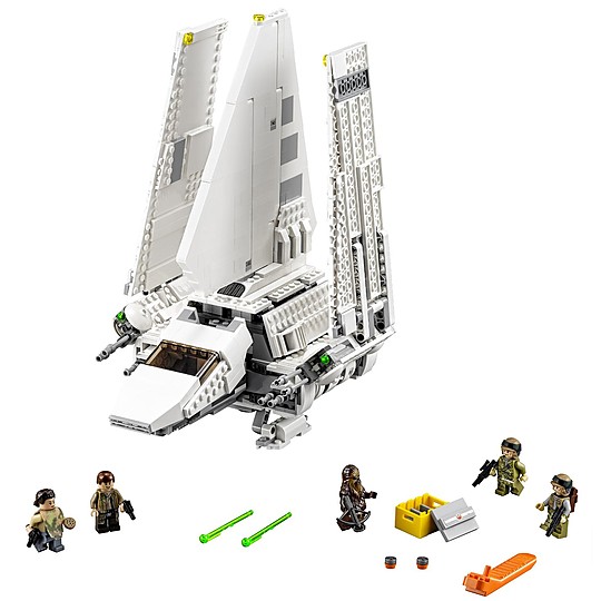 El modelo de LEGO Star Wars de la Imperial Shuttle Tydirium