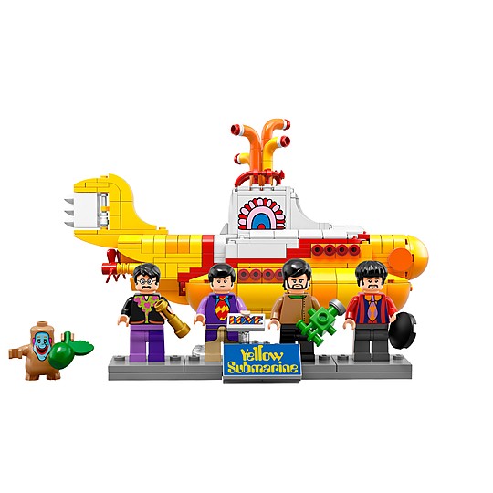 ¡El Submarino Amarillo de LEGO! <3
