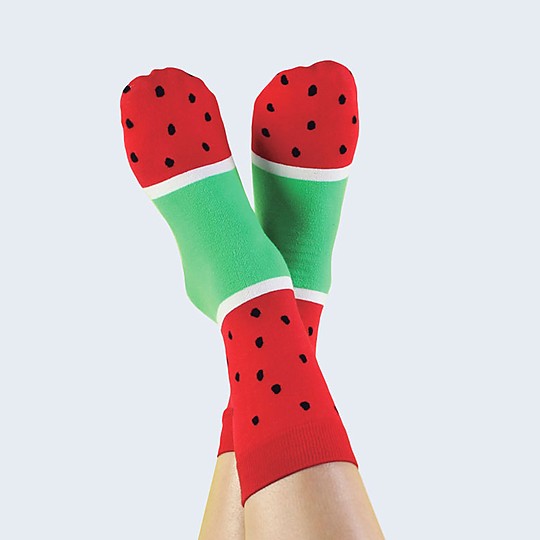 Refrescantes calcetines con diseño de helado