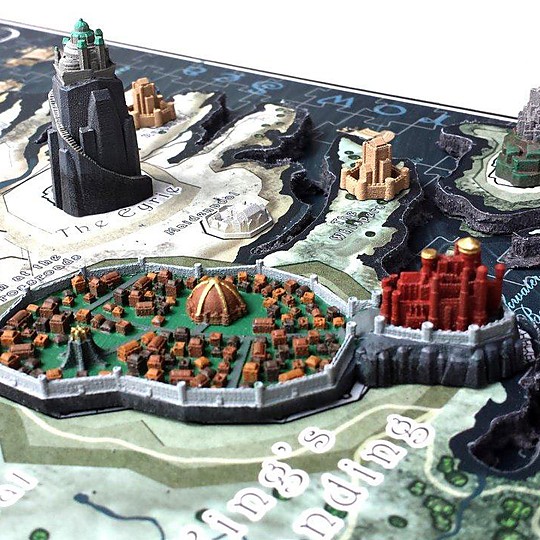 El puzzle Juego de tronos en 3D