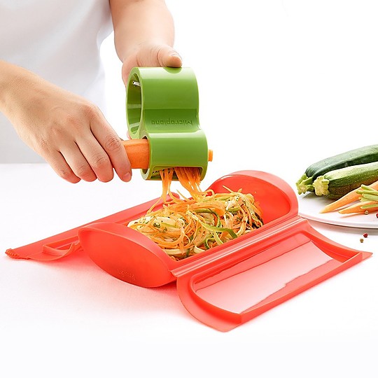 Prepara deliciosos fideos de verduras con este kit